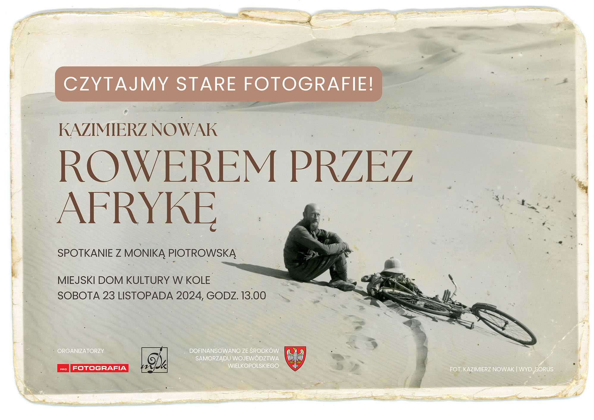 Zdjęcie: Spotkanie z Moniką Piotrowską pt. „Czytajmy stare fotografie”