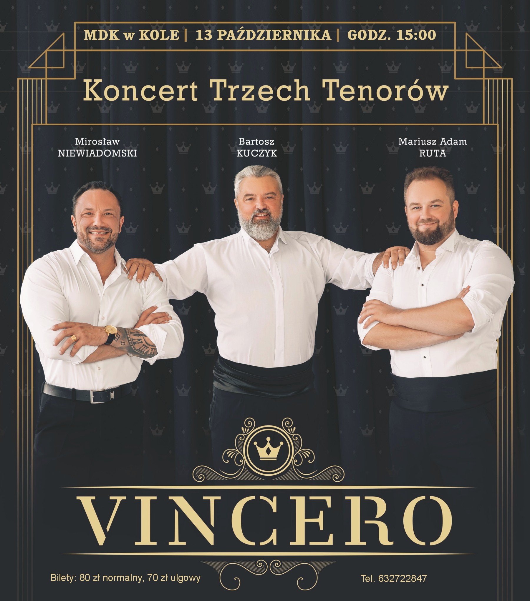 Zdjęcie: VINCERO – Koncert Trzech Tenorów