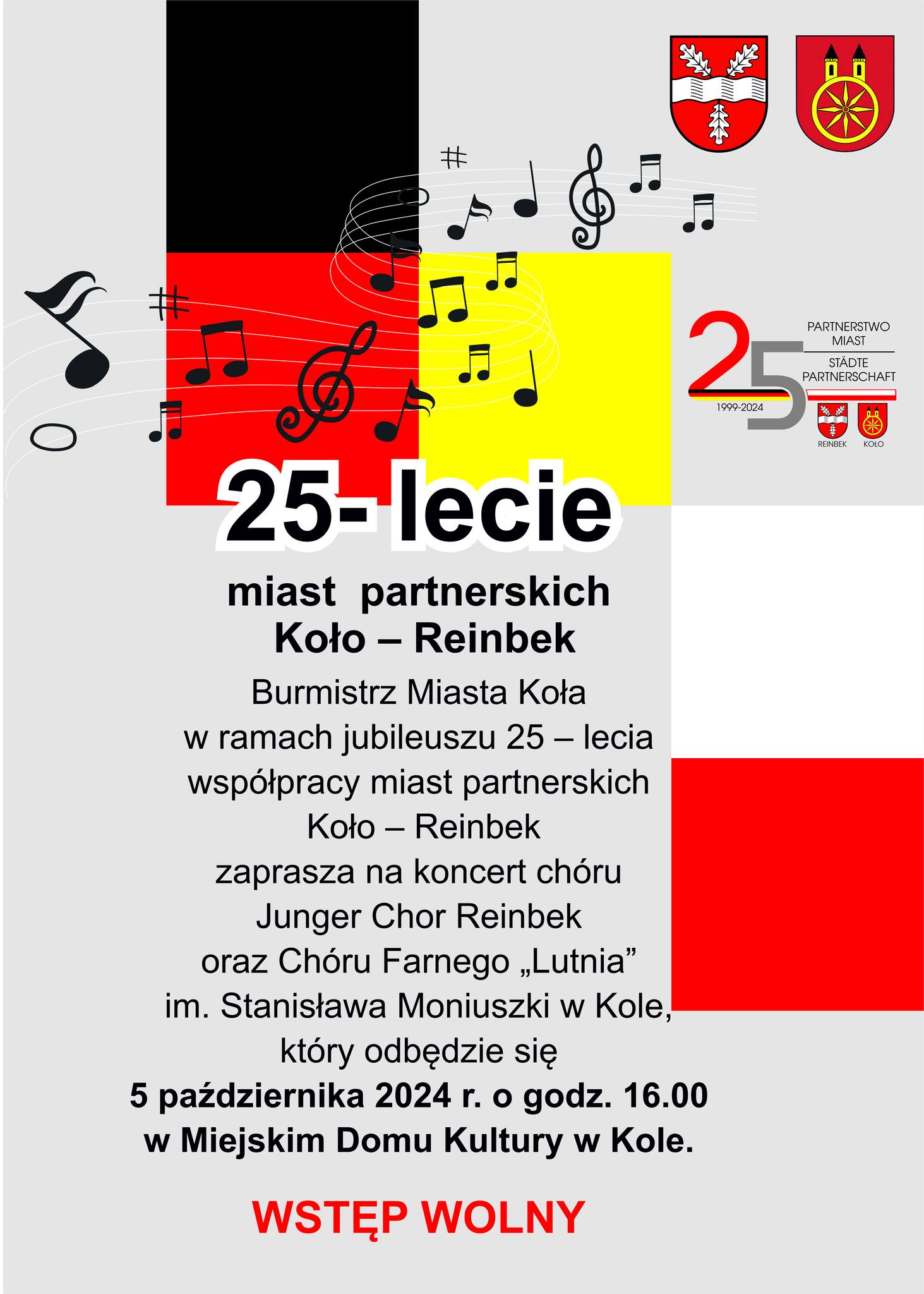 Zdjęcie: 25-lecie miast partnerskich Koło – Reinbek