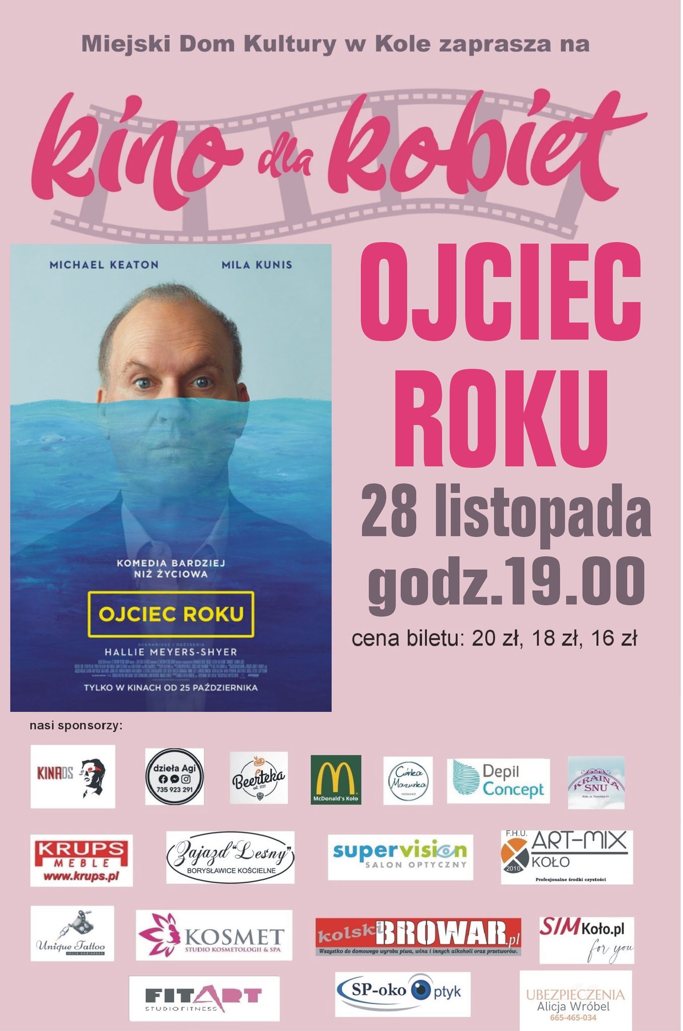 Zdjęcie: KINO DLA KOBIET – „Ojciec roku”