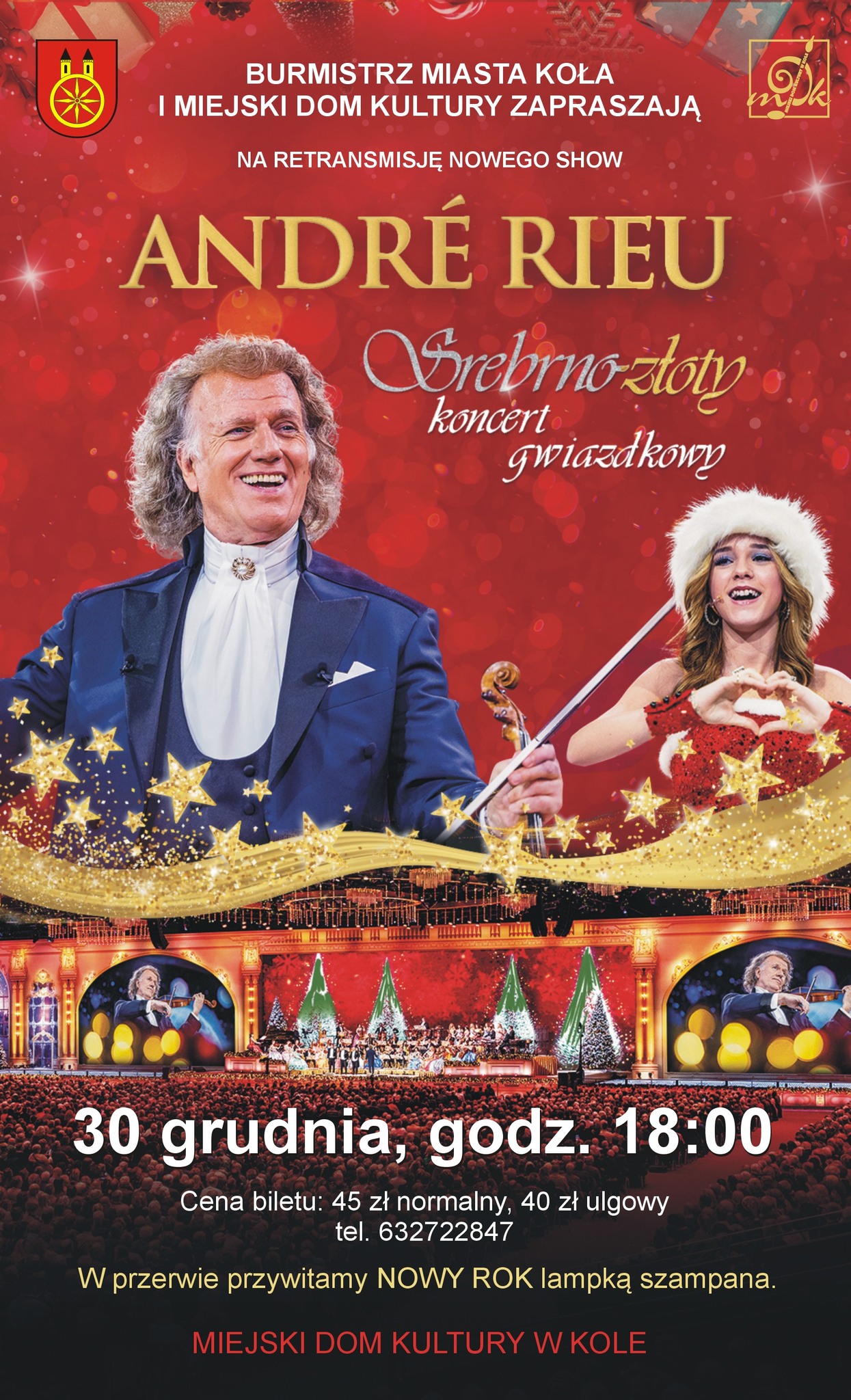 Retransmisja NOWEGO SHOW ANDRE RIEU