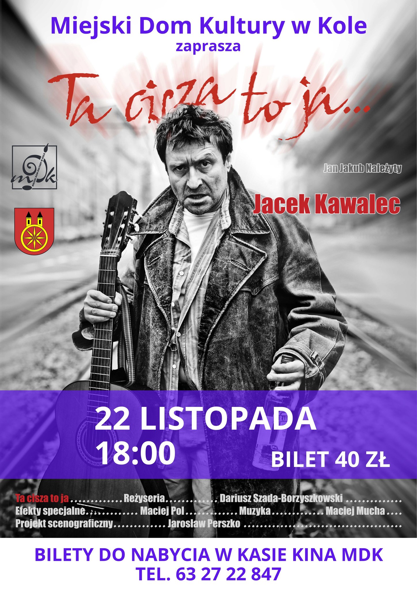 Zdjęcie: Jacek Kawalec – Ta cisza to ja…