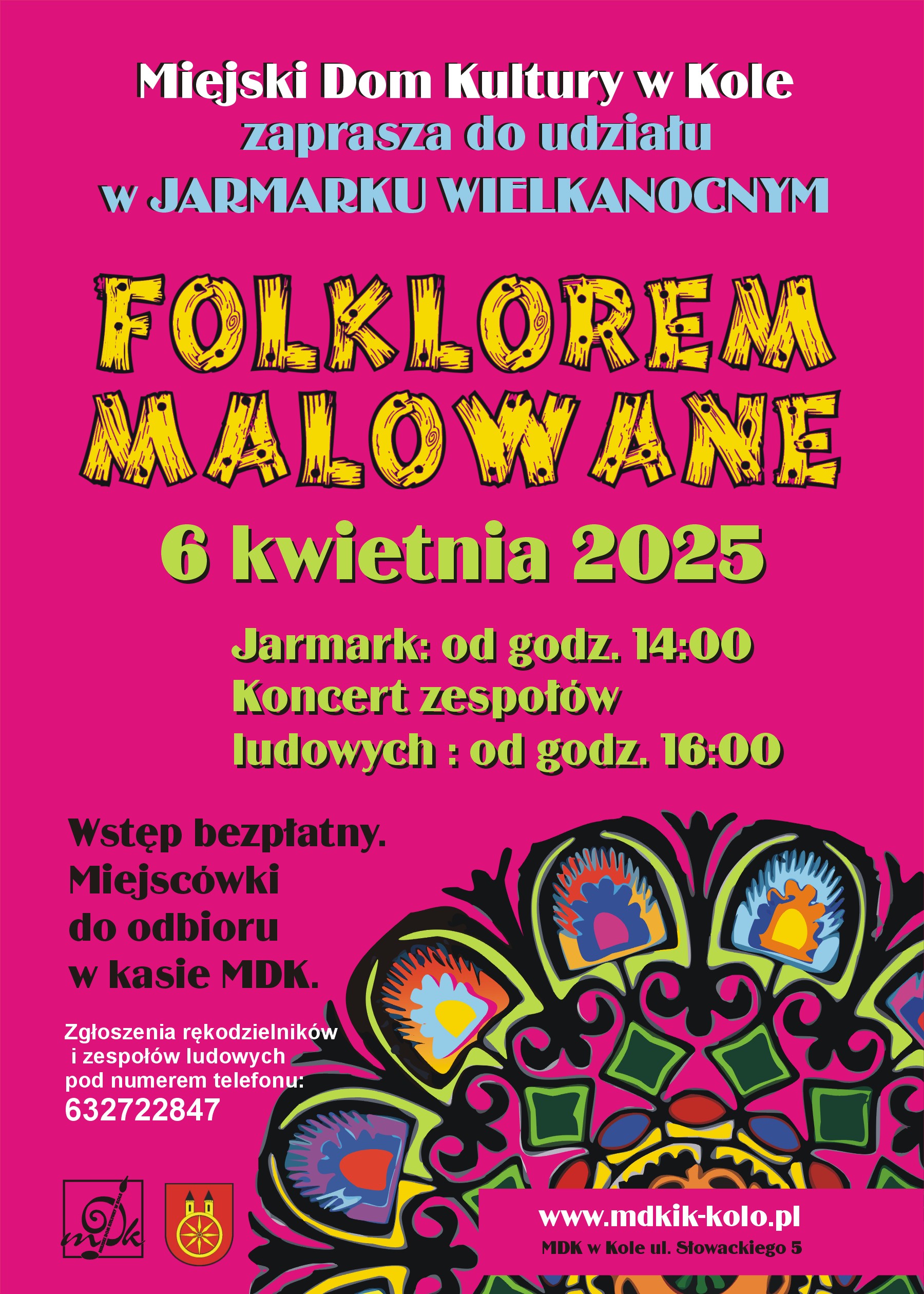 Folklorem Malowane – Jarmark Wielkanocny w Kole