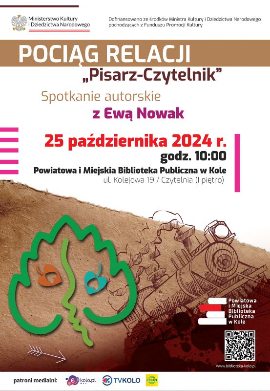 Spotkanie autorskie z Ewą Nowak