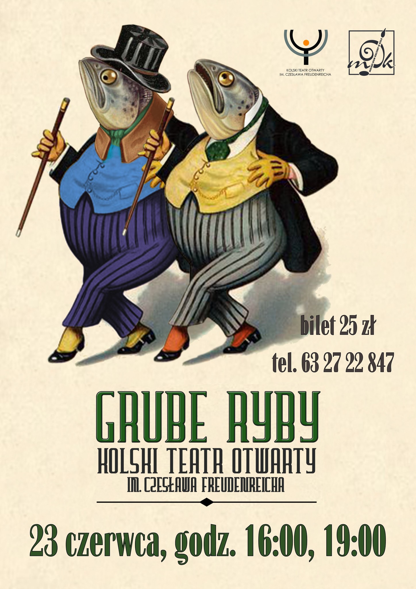 GRUBE RYBY - Teatr w Kole zaprasza