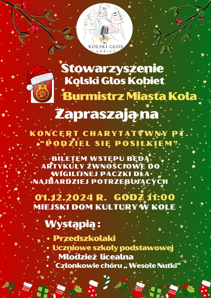 Zdjęcie: Koncert Charytatywny PODZIEL SIĘ POSIŁKIEM