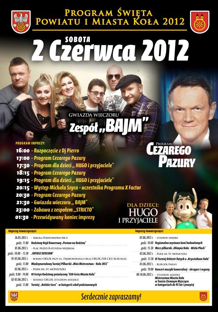 Święto Powiatu i Miasta Koła 2012