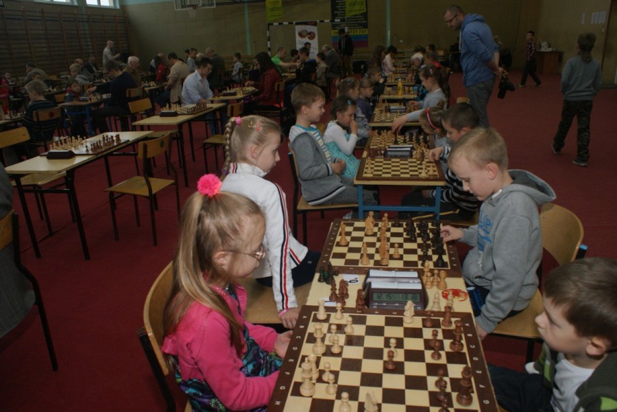 Miłośnicy szachów rywalizowali w Kościelcu