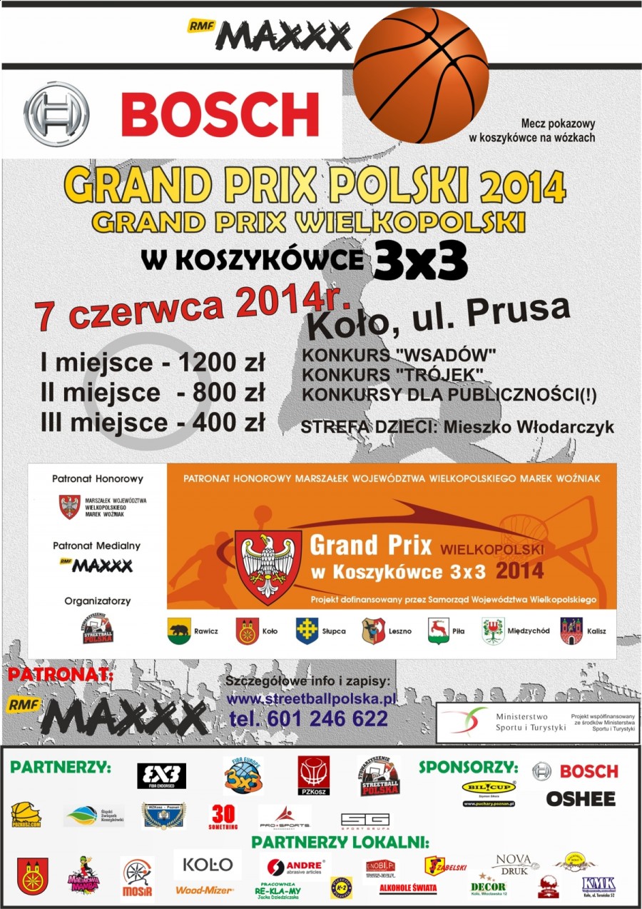 Bosch Grand Prix Polski 2014 w koszykówce w Kole