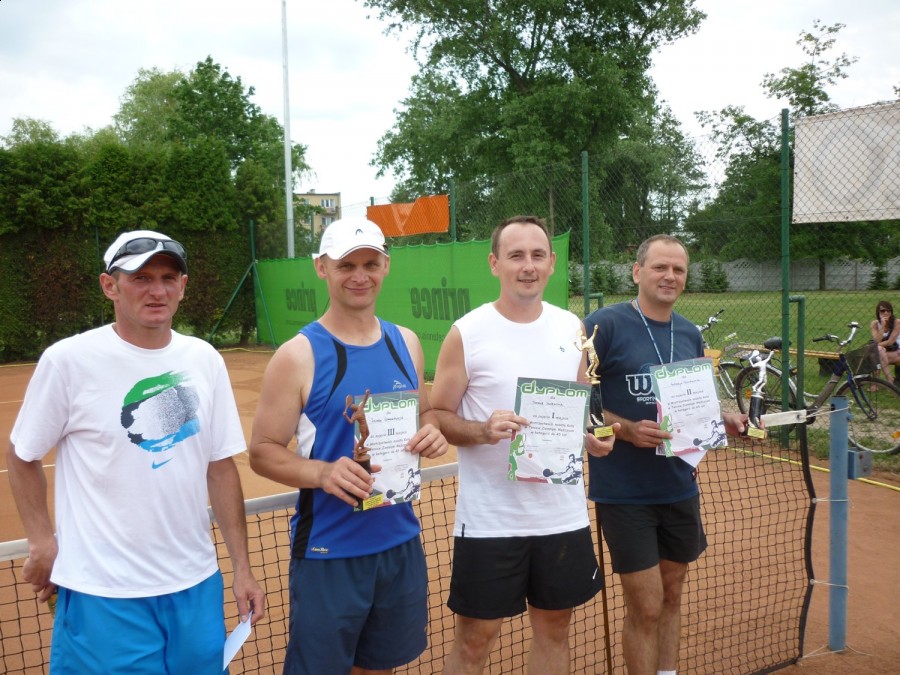 Wyniki Mistrzostw Miasta Koła w tenisie ziemnym - 2012