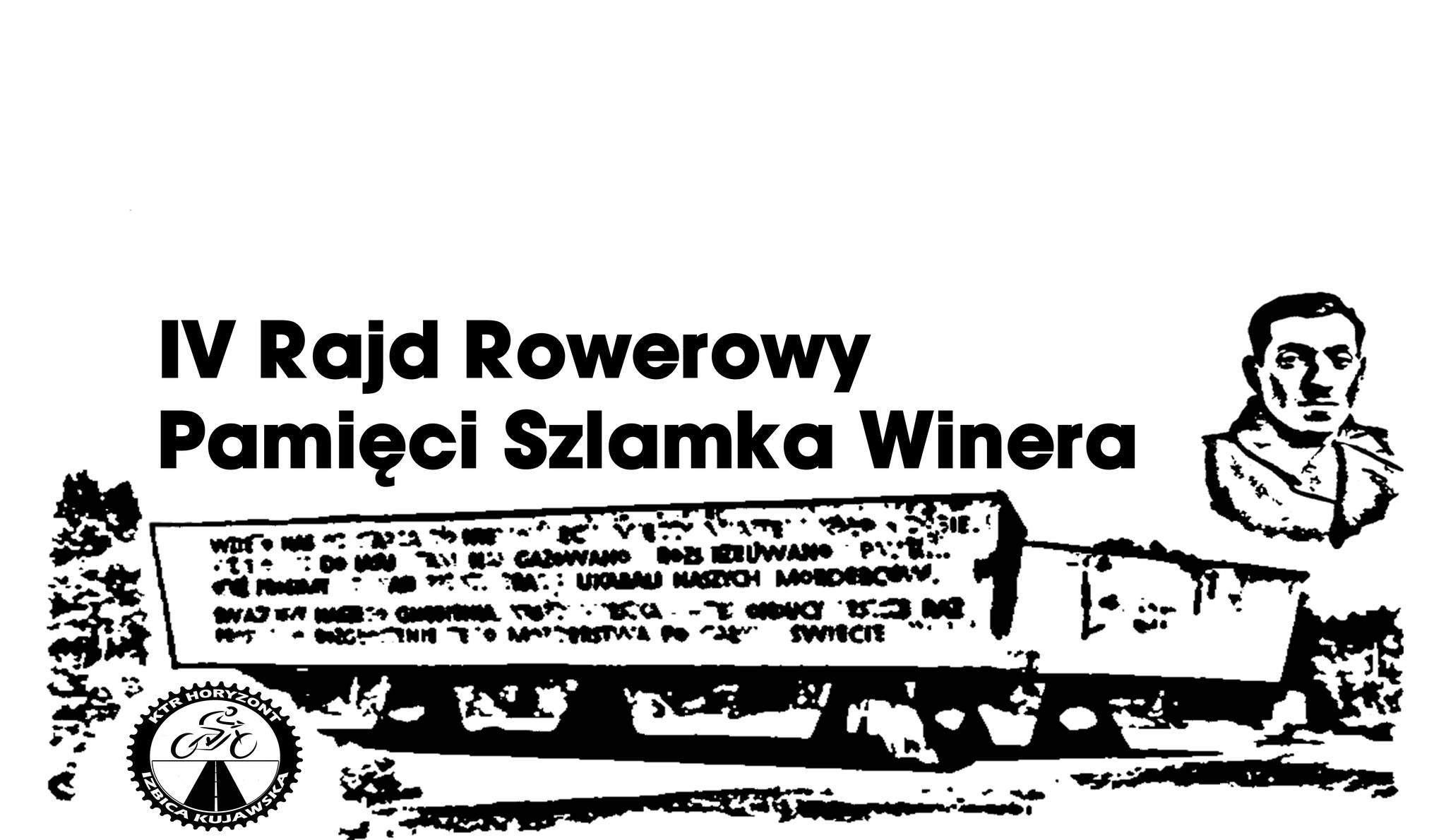 Logotyp IV Rajdu Rowerowego Szlamka Winera