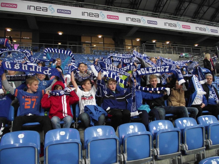 Na żywo obejrzeli mecz Lecha Poznań