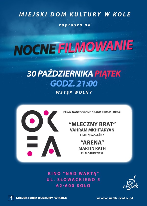 NOCNE FILMOWANIE