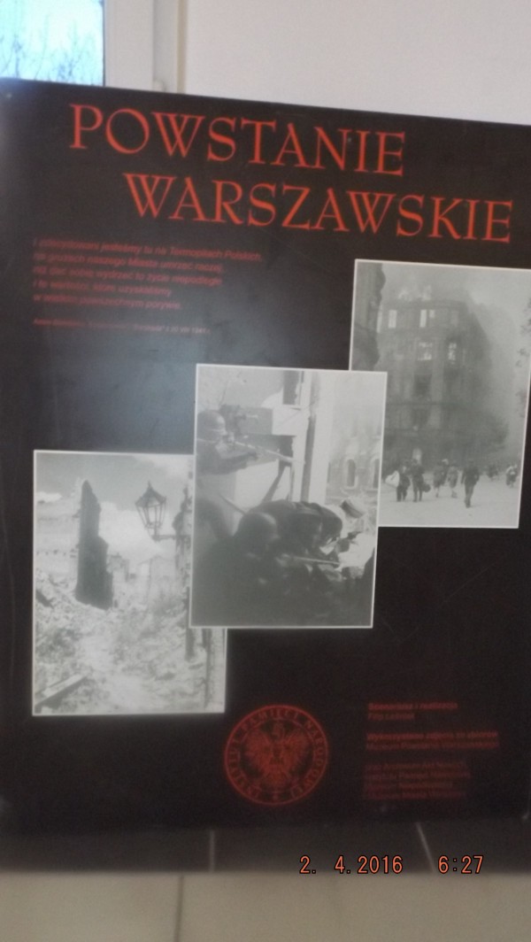 Historyczno-patriotyczna wystawa IPN „Powstanie Warszawskie”