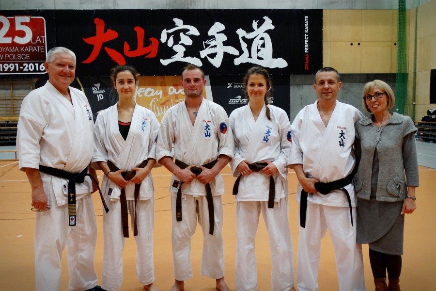 Nowi mistrzowie Oyama Karate