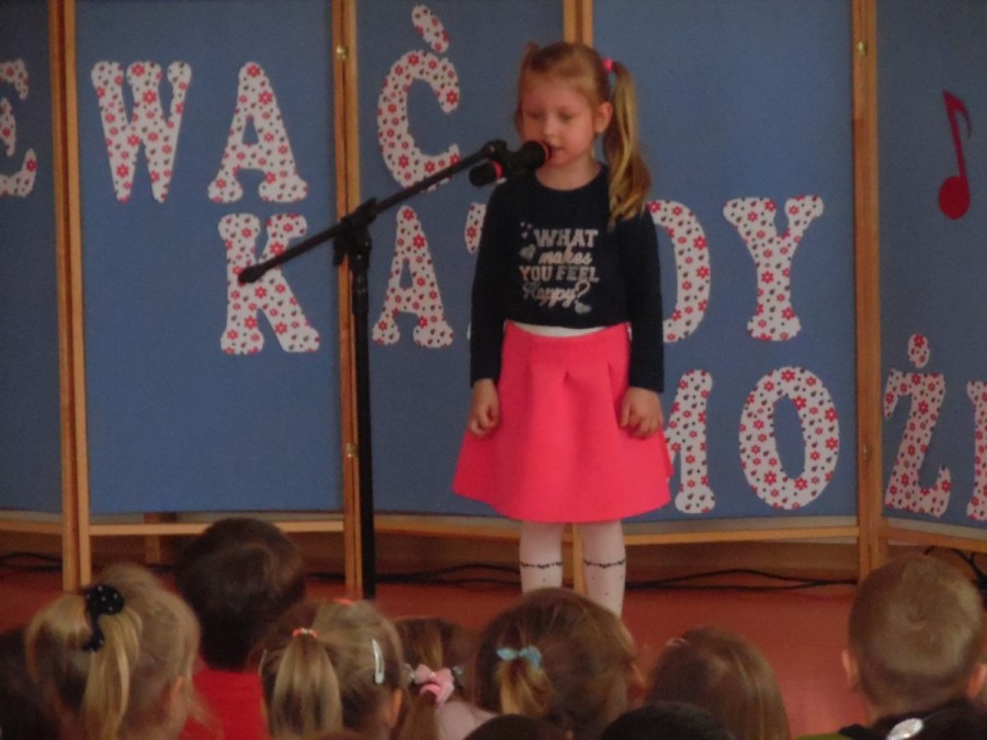 Konkurs piosenki przedszkolnej "Śpiewać każdy może" w PM1