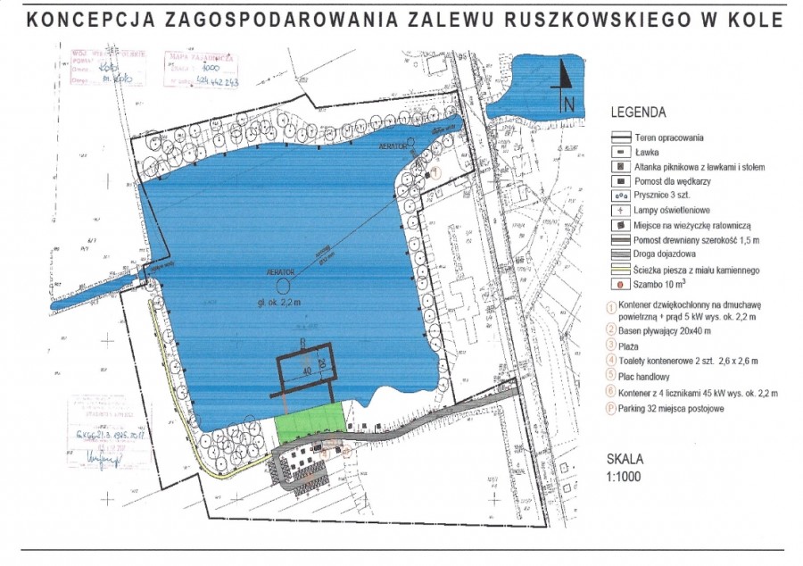 Kontrowersje wokół budowy kąpieliska nad Zalewem Ruszkowskim