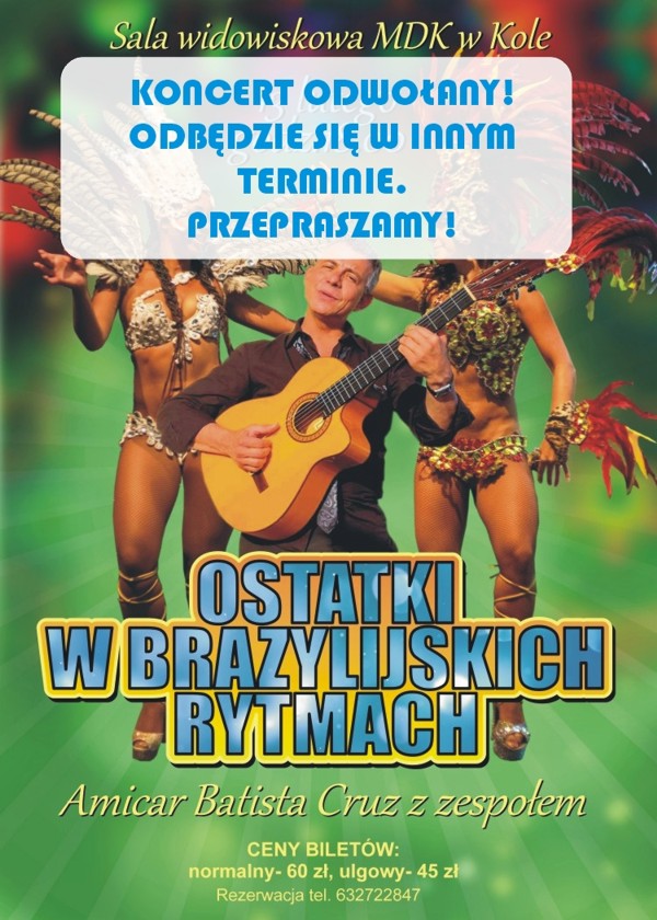 Ostatki w brazylijskich rytmach