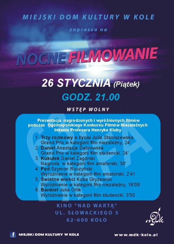 Nocne filmowanie