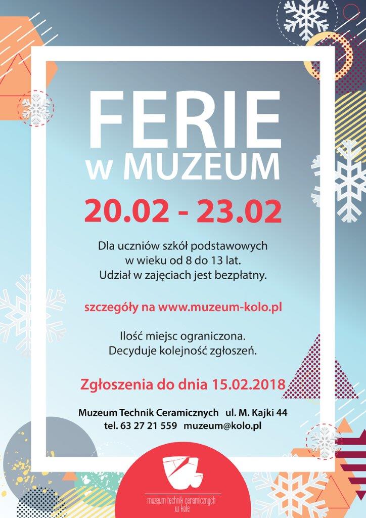 Ferie w muzeum