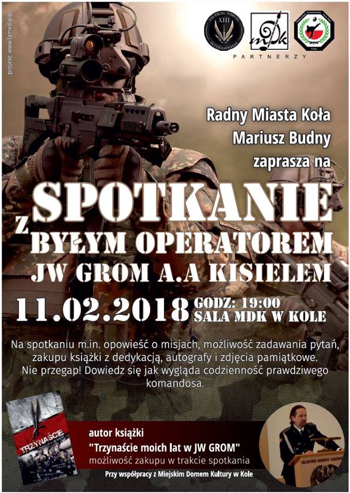 Spotkanie z byłym operatorem JW GROM