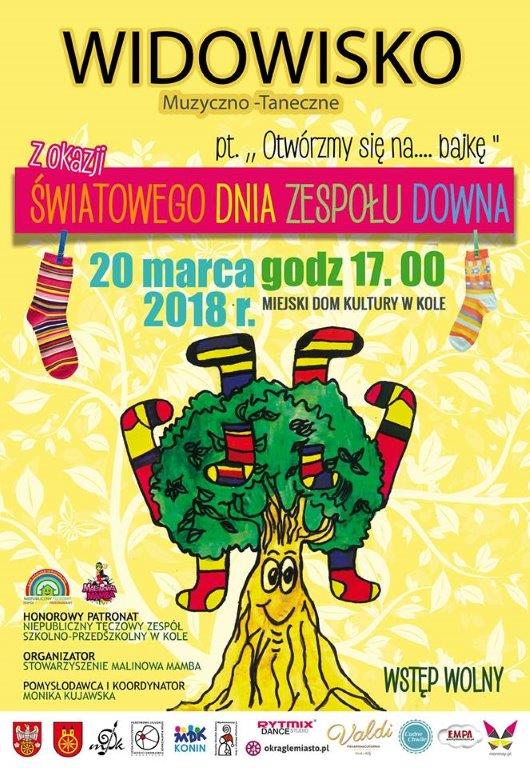 Widowisko muzyczno-taneczne z okazji Światowego Dnia Zespołu Downa