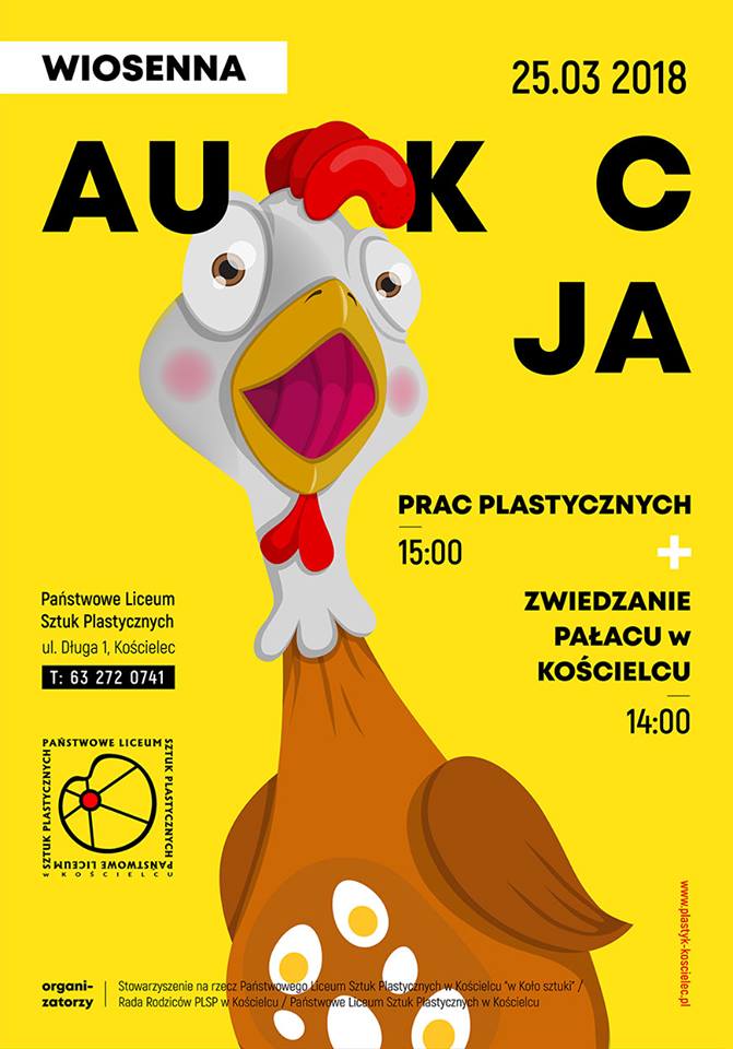 Wiosenna aukcja prac w kolskim "plastyku"