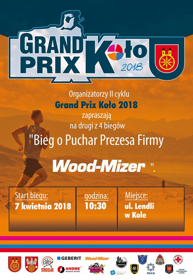 GRAND PRIX KOŁO 2018 - II bieg o Puchar Prezesa Firmy Wood-Mizer