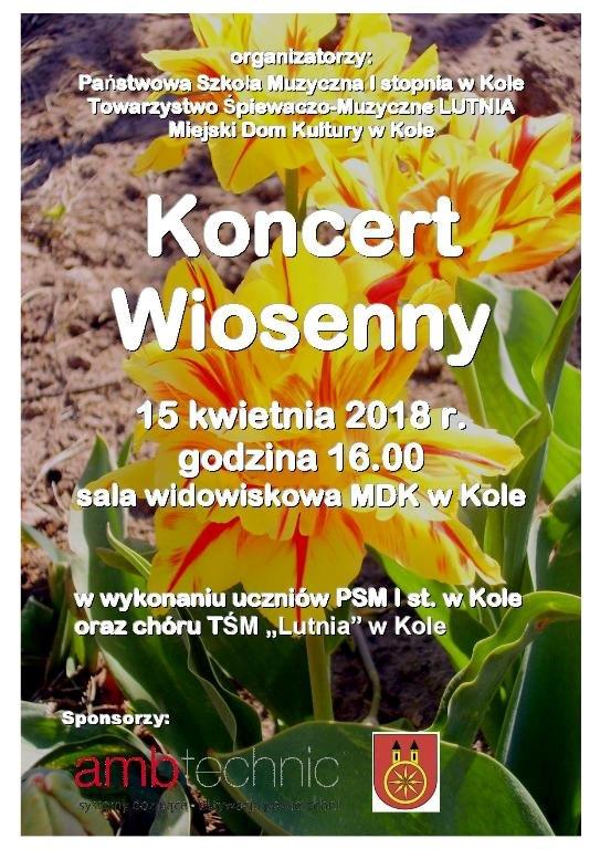 "Koncert Wiosenny" w MDK w Kole