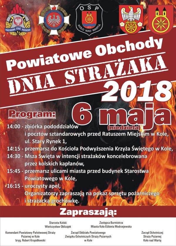 Powiatowe Obchody Dni Strażaka