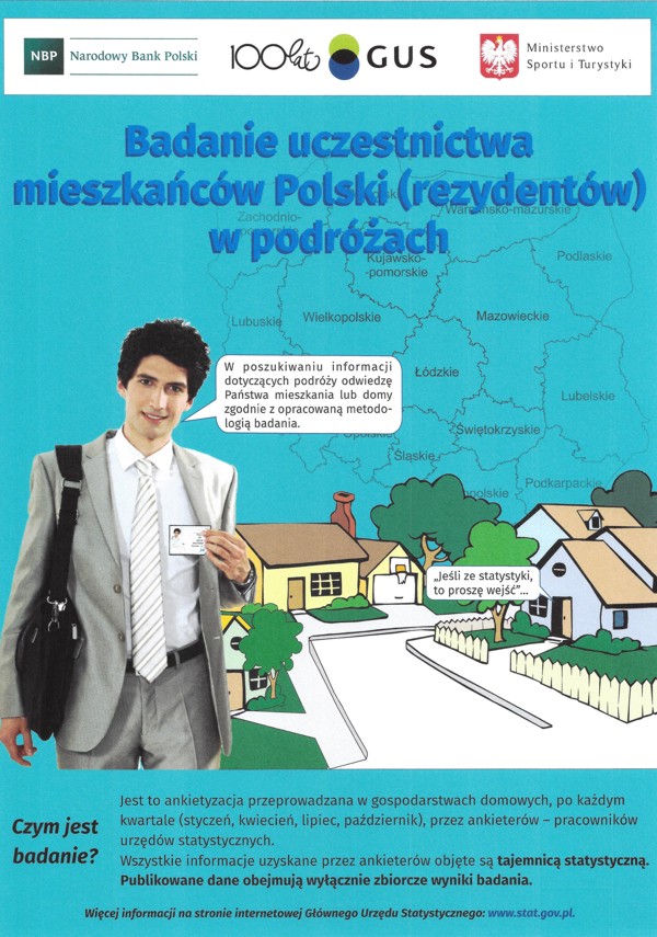 Badanie uczestnictwa mieszkańców Polski w podróżach 01-20.10.2018 