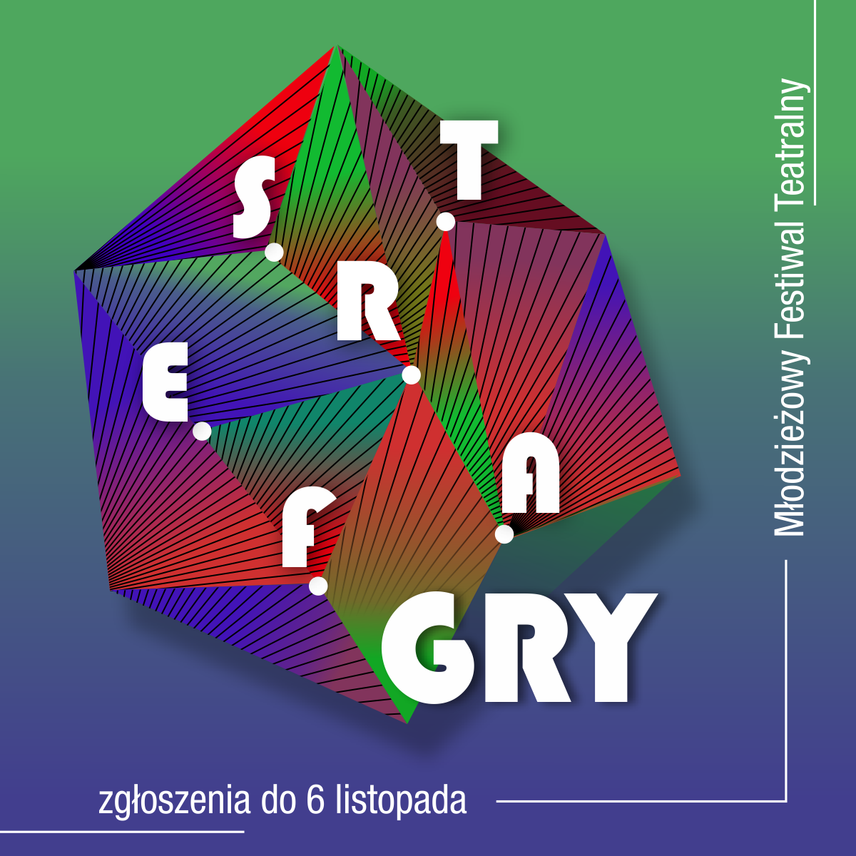 Grafika Młodzieżowy Festiwal Teatralny STREFA GRY