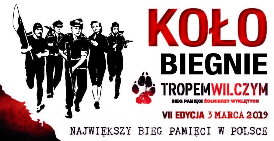 Bieg „Tropem Wilczym” po raz 3 w Kole