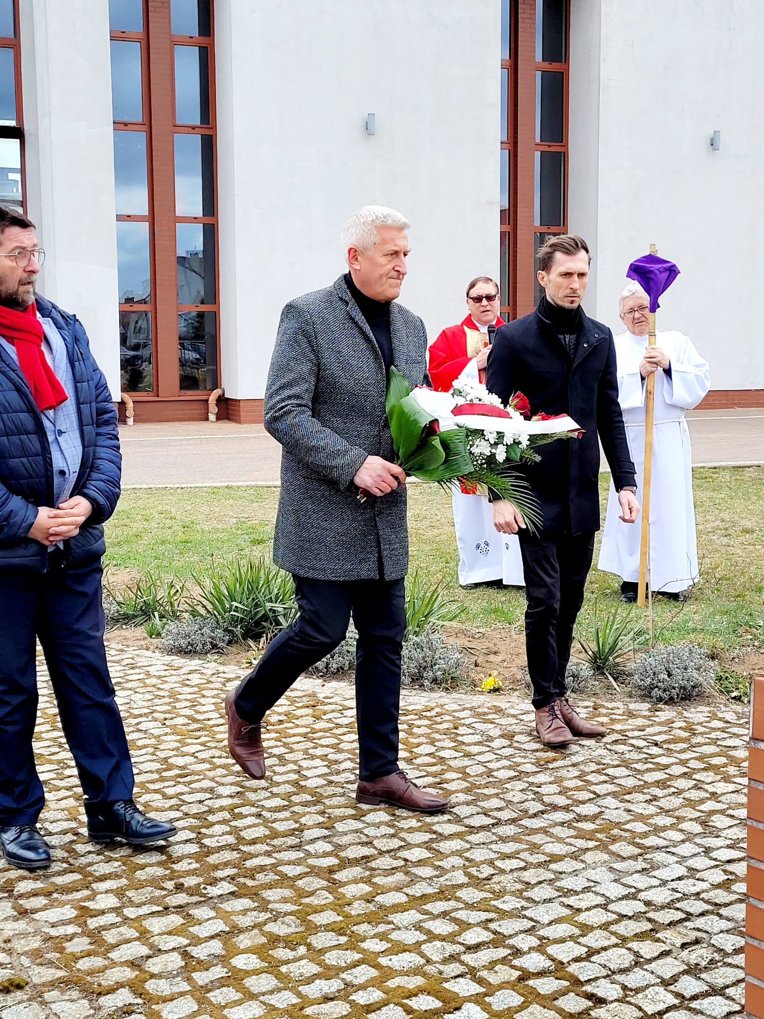 Wiceburmistrz Lech Brzeziński, Wiceprzewodniczący Rady Artur Szafrański i Radny Robert Cesarz.