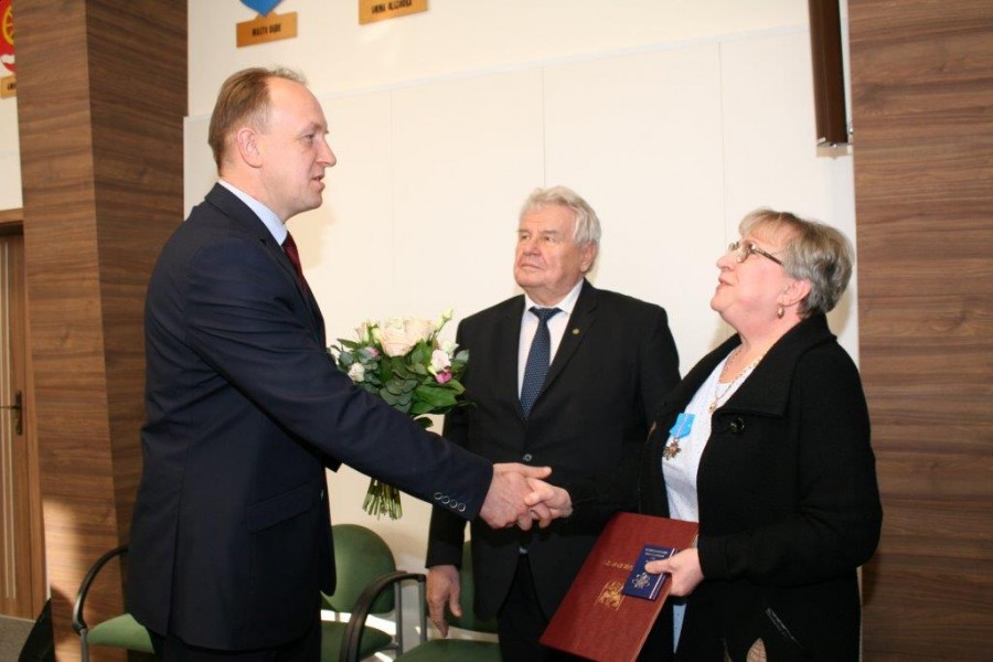 Wyróżniona odznaką honorową „Za Zasługi dla Województwa Wielkopolskiego”