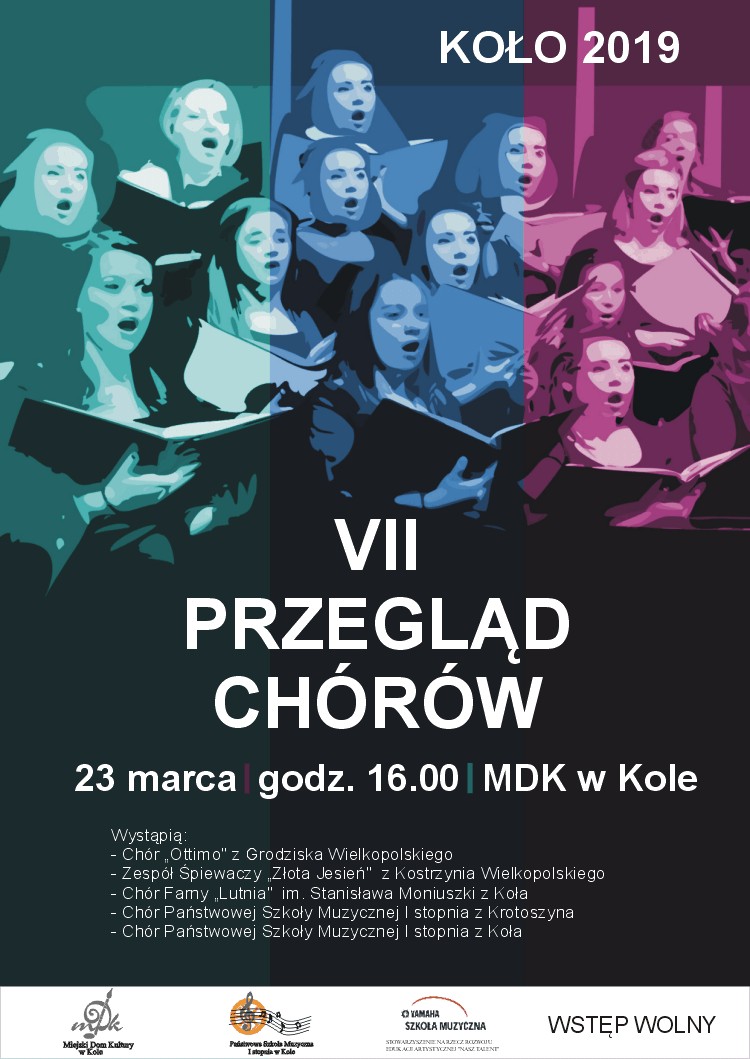 VII PRZEGLĄD CHÓRÓW KOŁO 2019