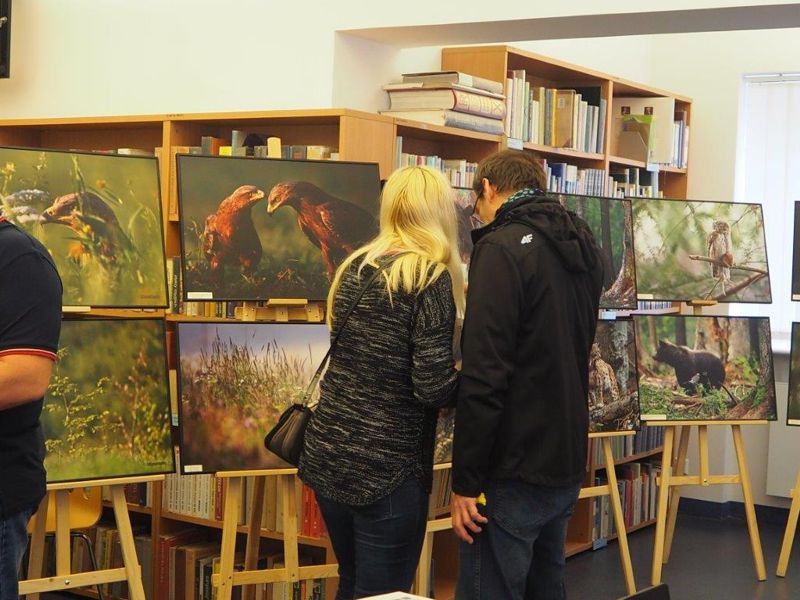 Wystawa fotograficzna Mateusza Matysiaka w PiMBP w Kole