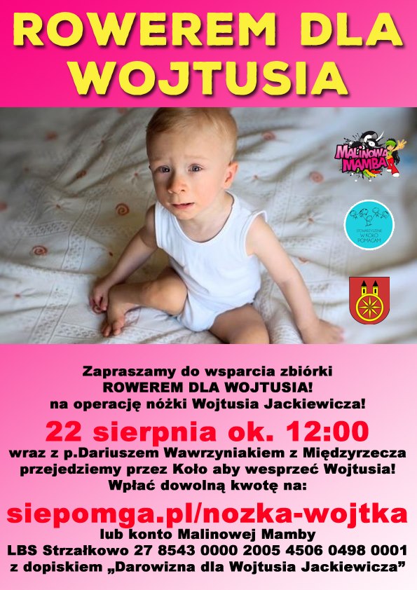 Rowerem dla Wojtusia