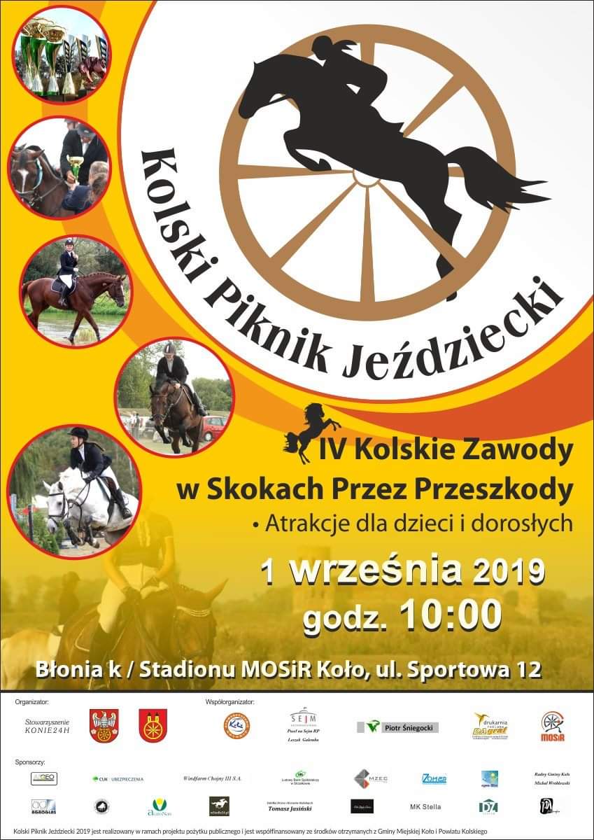 Zapraszamy na IV Kolski Piknik Jeździecki