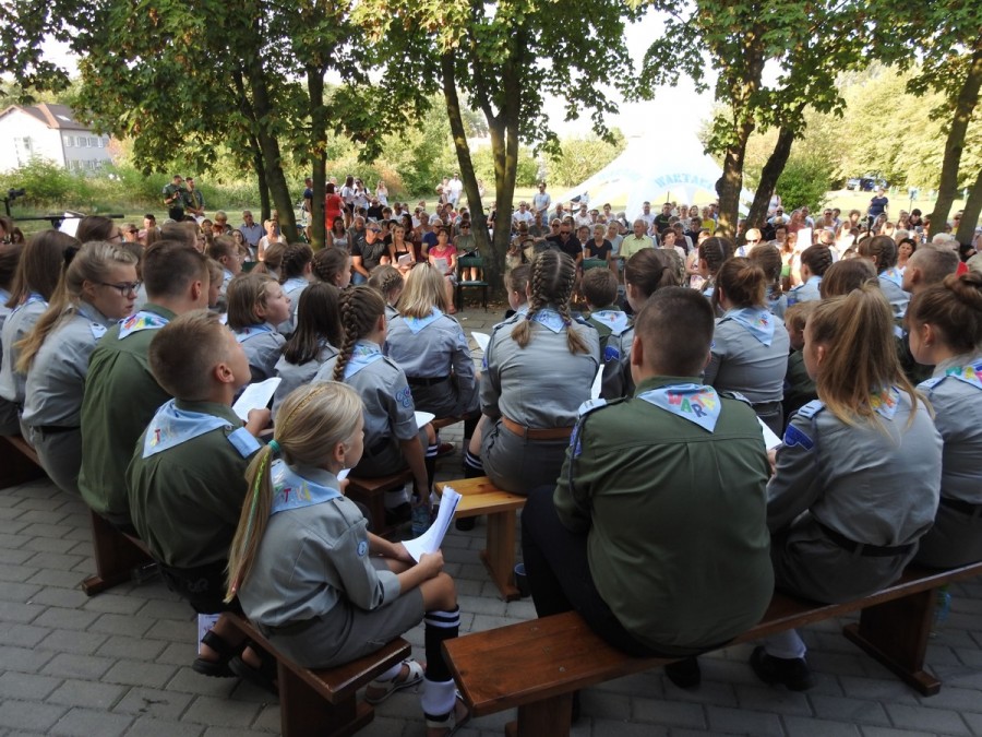 Wartaki zaśpiewały pieśni patriotyczne z okazji 80. rocznicy wybuchu II Wojny Światowej 