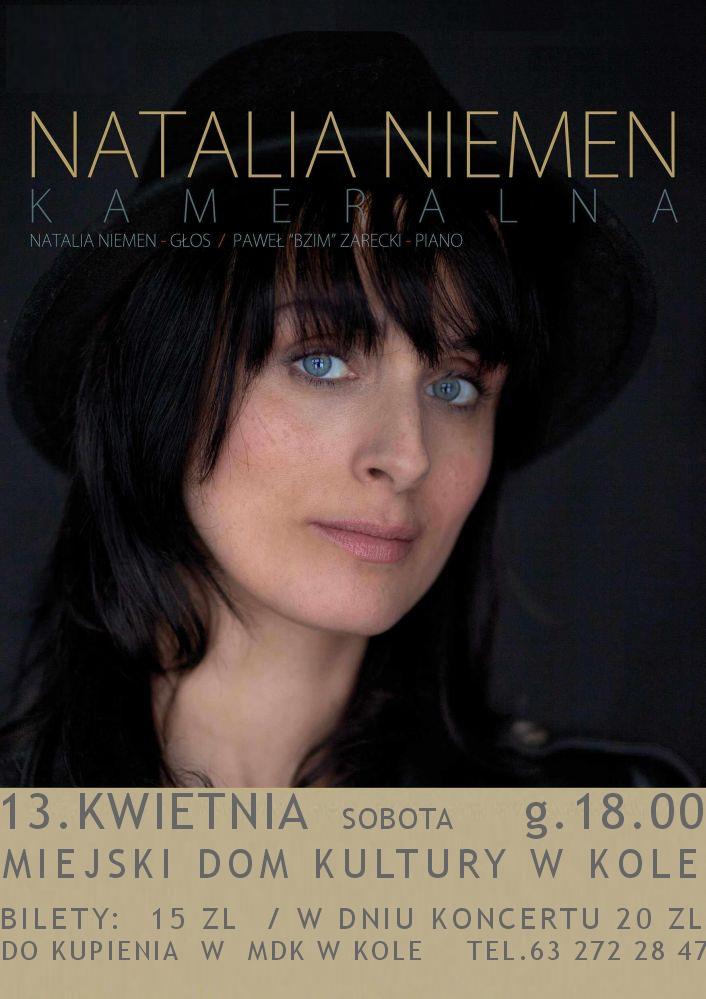 Koncert Natalii Niemen w MDK w Kole
