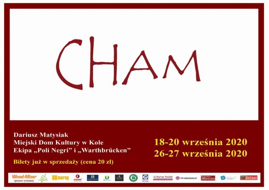 Dariusz Matysiak finalizuje prace nad kolejnym spektaklem "CHAM"