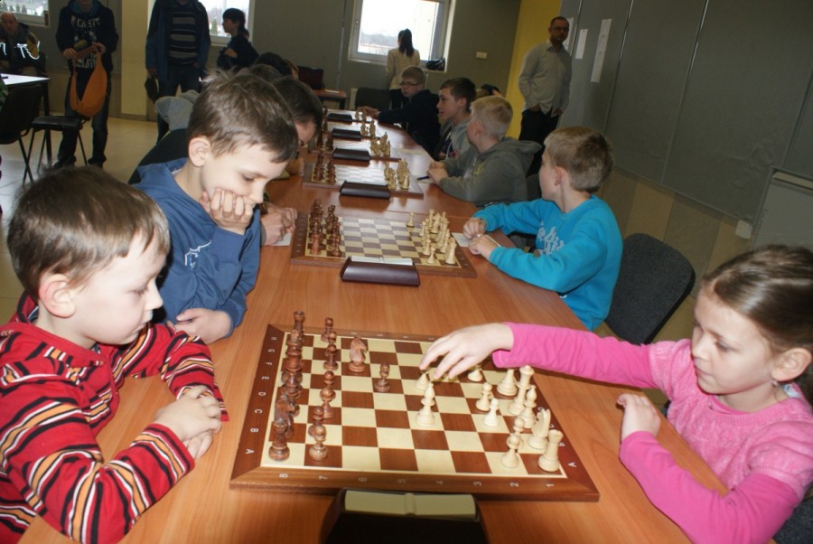 Mistrzostwa Przedszkolaków w szachach w Ślesinie