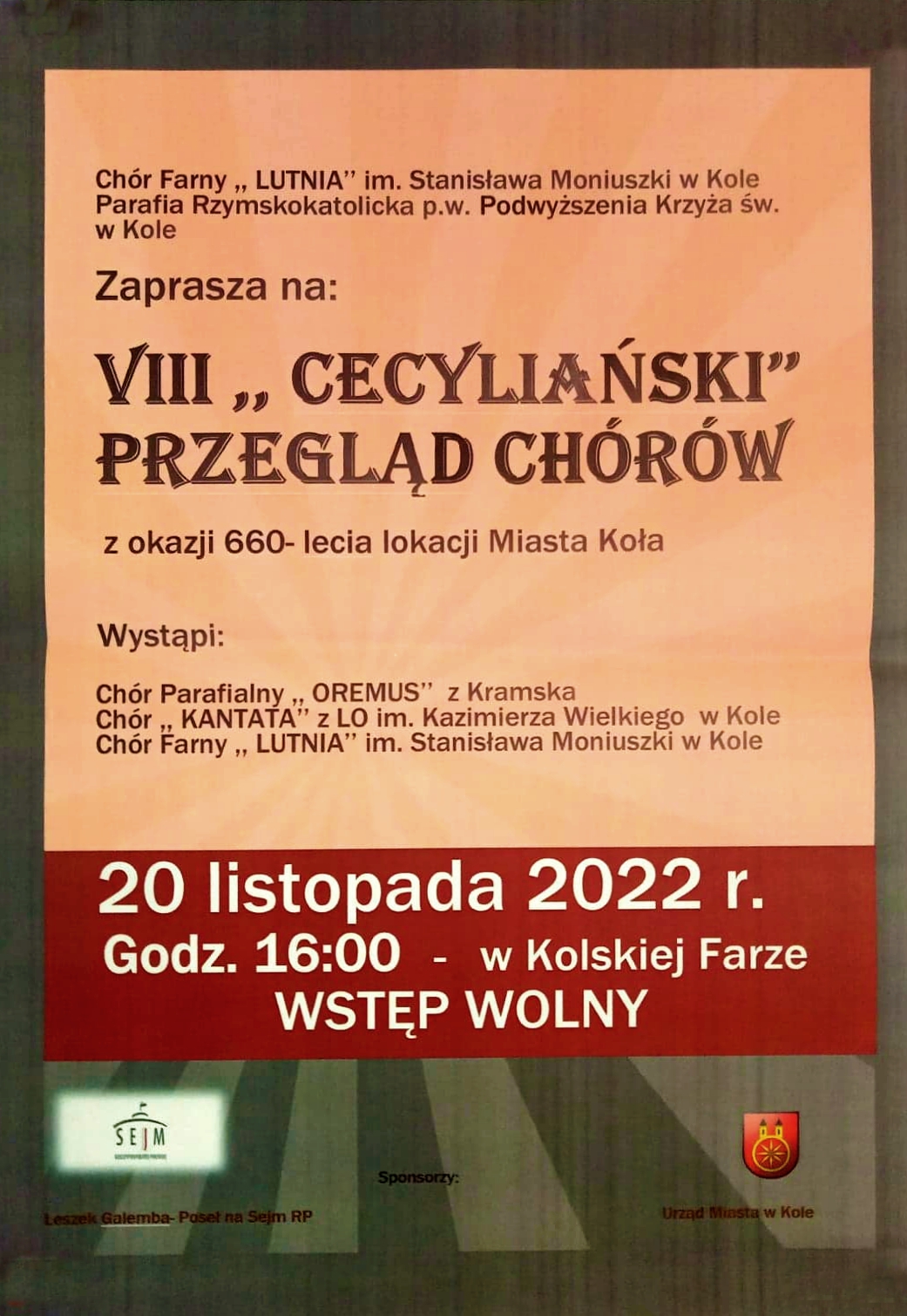 Oficjalny plakat VIII 