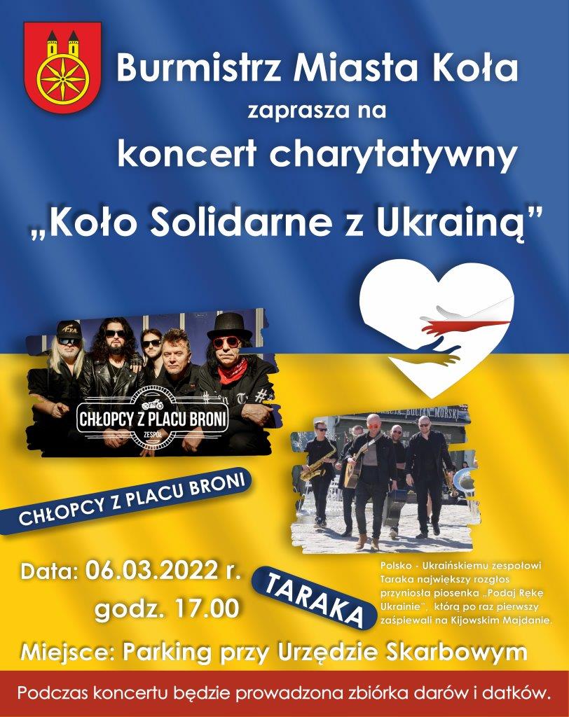 Plakat, koncert 