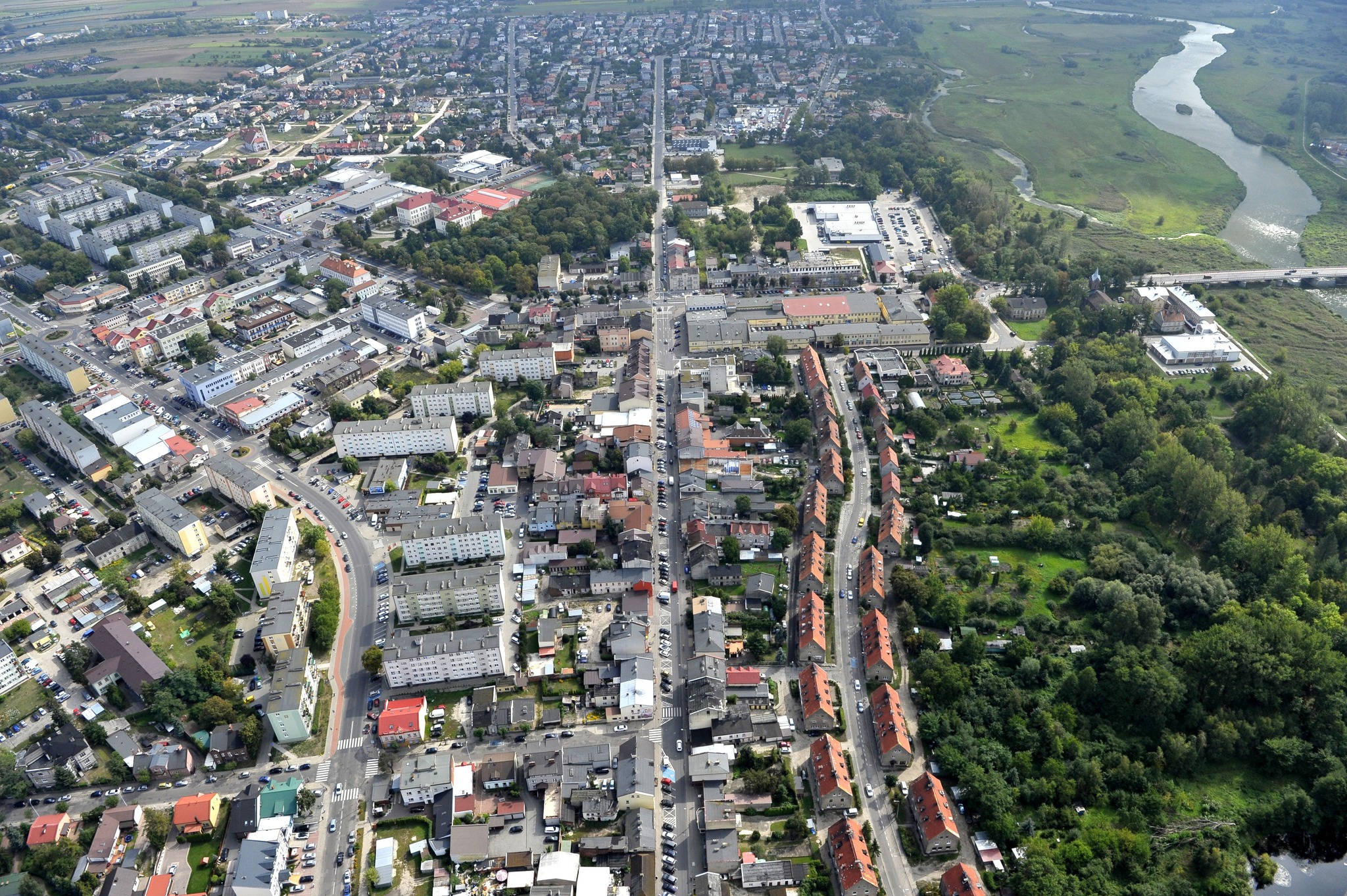 Zdjęcie miasta Koła z lotu ptaka